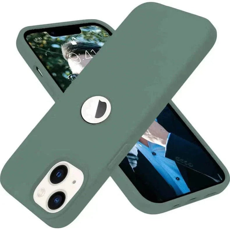 Silicone Round Wind Case for iPhone 11 iPhone 11 / Green - Ktusu