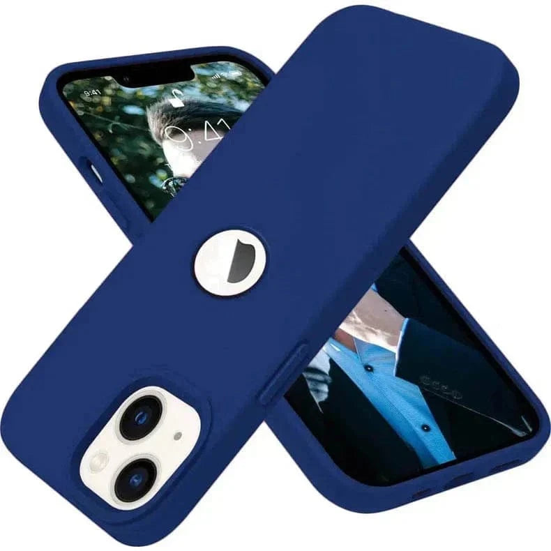 Silicone Round Wind Case for iPhone 13 Pro iPhone 13 Pro / Blue - Ktusu