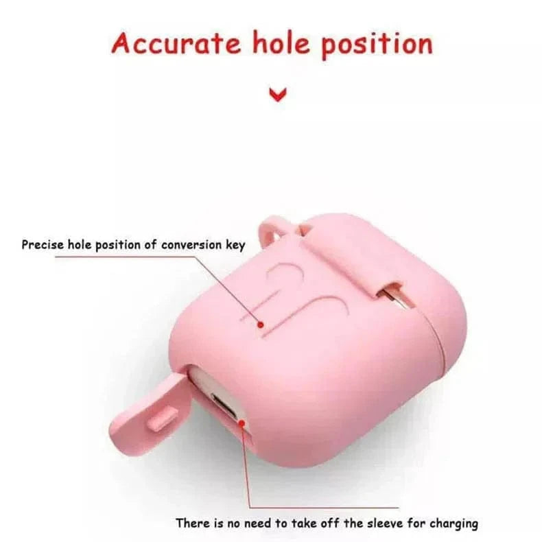 Silicone Soft Cover for Airpods 1 | 2 - Ktusu