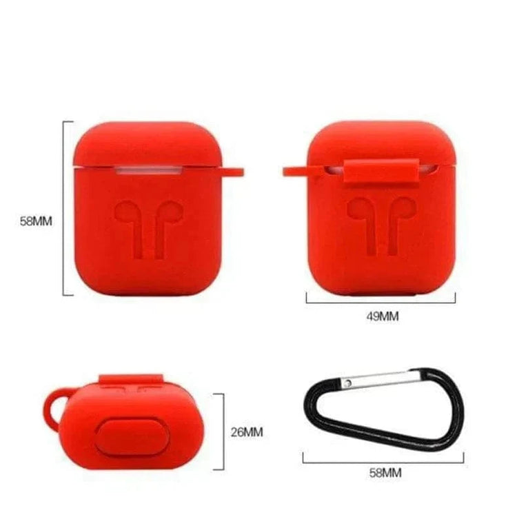 Silicone Soft Cover for Airpods 1 | 2 - Ktusu