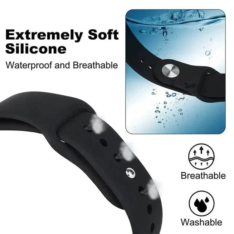 Silicone Sport Band for Smartwatch 22mm 22mm / Midnight Blue - Ktusu