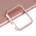 Single Rhinestone Metal Bumper for Apple Watch 40mm 40mm / Rose gold - Ktusu