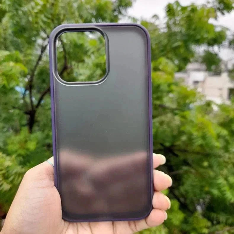 Sleek Matte Finish Hard Case for iPhone 14 Plus iPhone 14 Plus / Deep Purple - Ktusu