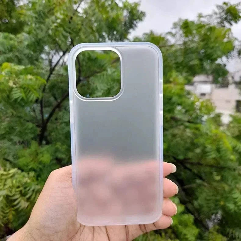 Sleek Matte Finish Hard Case for iPhone 14 Plus iPhone 14 Plus / White - Ktusu
