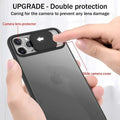 Sliding Shutter Camera Protection Matte Case for iPhone 11 - Ktusu