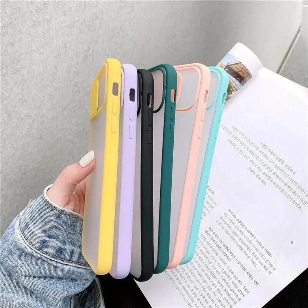 Sliding Shutter Camera Protection Matte Case for iPhone 11 - Ktusu