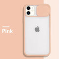 Sliding Shutter Camera Protection Matte Case for iPhone 11 Pro iPhone 11 Pro / black - Ktusu