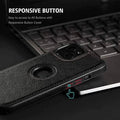 Slim PU Lychee Leather Texture Hard Case for iPhone 14 Pro - Ktusu
