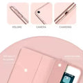 Smart Trifold Hard Matte Flip Cover for iPad 7 | 8 | 9 (10.2-inch) - Ktusu