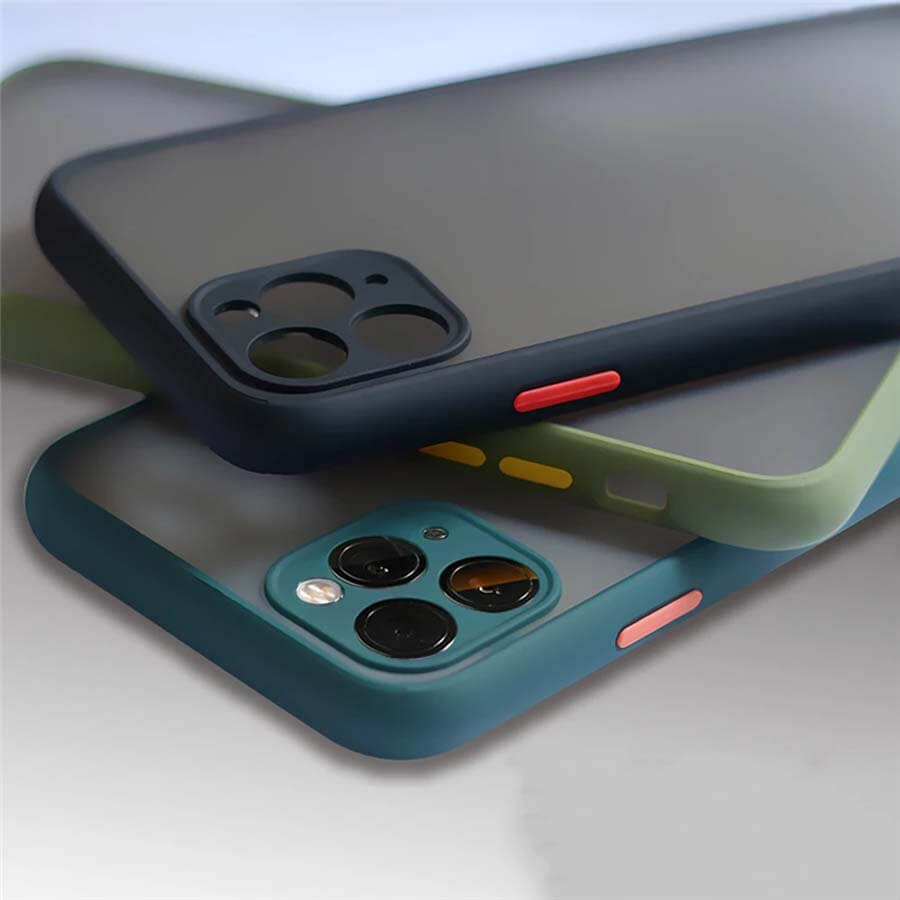 Smoke Shockproof Smooth Rubberized Matte Case for iPhone 11 - Ktusu