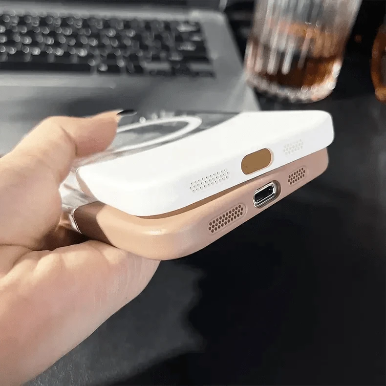 Snapsplit Crystal Clear Magsafe Hard Case for iPhone 16 Plus - Ktusu