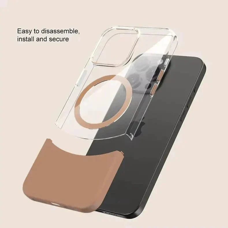Snapsplit Crystal Clear Magsafe Hard Case for iPhone 16 Plus - Ktusu