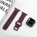 Soft Silicone Alphabetic Band for Apple Watch 38 | 40 | 41 | 42mm S10 - Ktusu