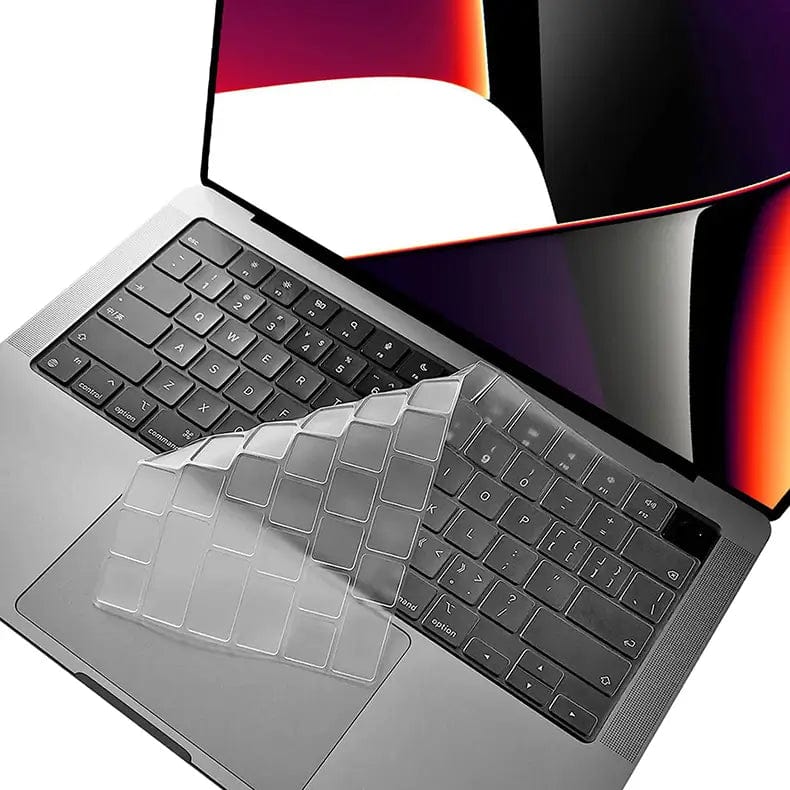 Soft Silicone Keyguard Protector for MacBook Pro 13 M2 (2022) (13.3-inch) Pro 13 M2 (2022) (13.3-inch) / Smoke - Ktusu