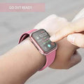 Soft Slim Shiny Full Body Screen Protector Cover for Apple Watch 44mm - Ktusu