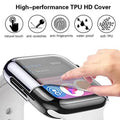 Soft Slim Shiny Full Body Screen Protector Cover for Apple Watch 44mm - Ktusu