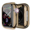 Soft Slim Shiny Full Body Screen Protector Cover for Apple Watch 44mm 44mm / Coffee Brown - Ktusu