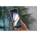 Soft Touch Coating Standing Case With Pen Case for Samsung Z Fold5 - Ktusu