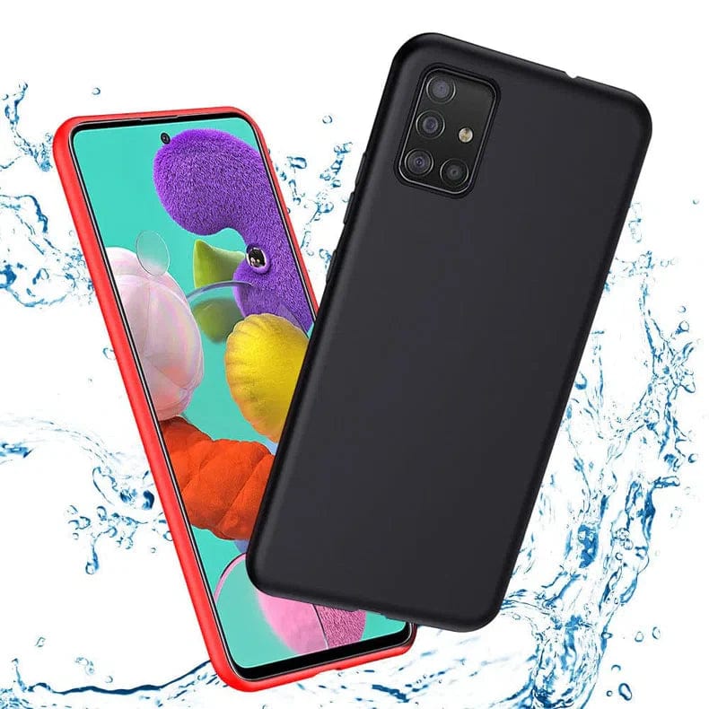 Soft TPU Silicone with inner Microfiber Case for Samsung A72 - Ktusu