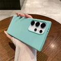 Soft TPU Silicone with inner Microfiber Case for Samsung A72 Samsung A72 / Mint Blue - Ktusu