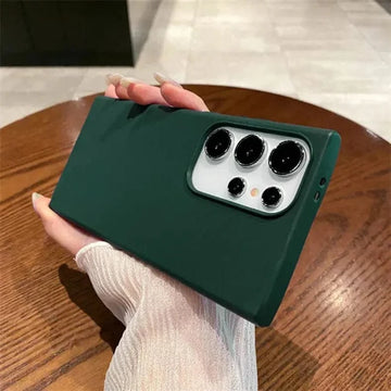 Soft TPU Silicone with inner Microfiber Case for Samsung A72 Samsung A72 / Oracle Green - Ktusu