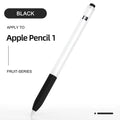Split Color Soft Silicone Sleeve for Apple Pencil Pencil (USB C) / Black - Ktusu