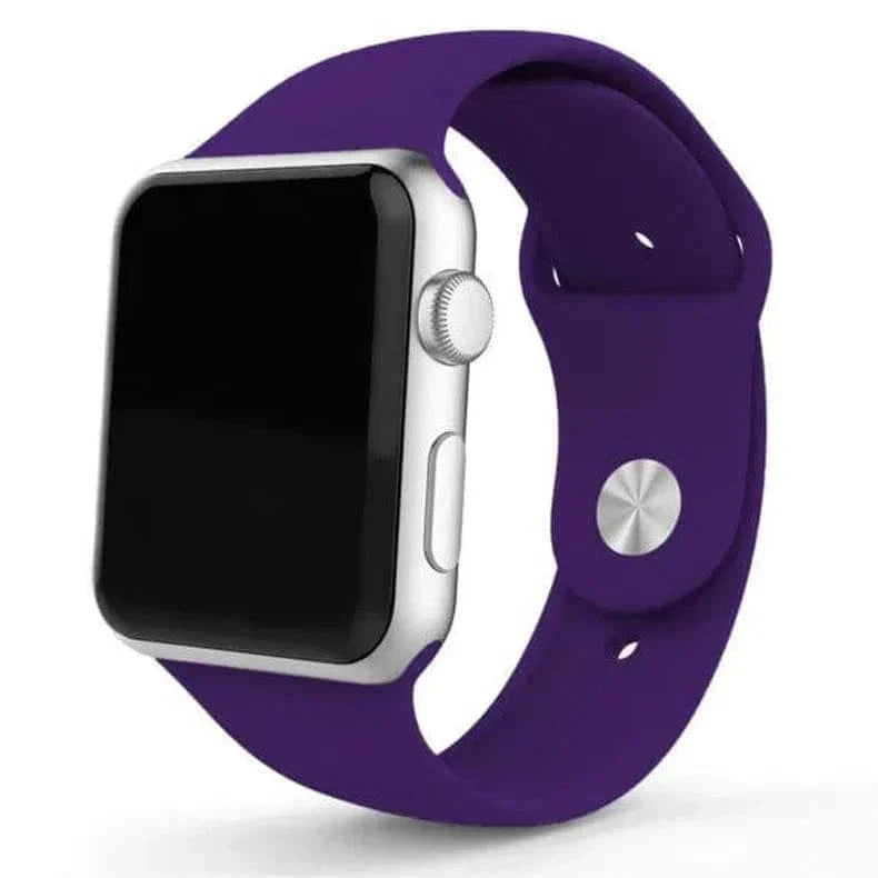 Sports Silicone Watch Band for Apple Watch 38 | 40 | 41 | 42mm S10 - Ktusu