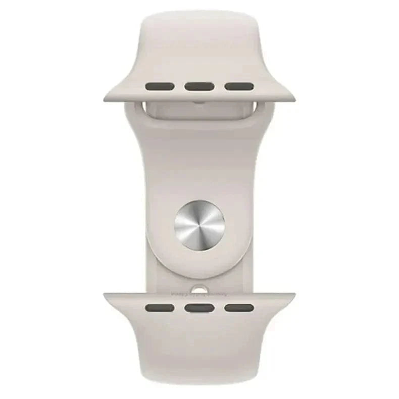 Sports Silicone Watch Band for Apple Watch 38 | 40 | 41 | 42mm S10 38 | 40 | 41 | 42mm S10 / Ash Grey / M / L - Ktusu