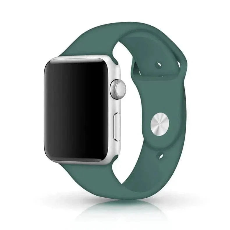 Sports Silicone Watch Band for Apple Watch 38 | 40 | 41 | 42mm S10 38 | 40 | 41 | 42mm S10 / Cactus / M / L - Ktusu