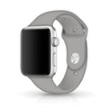 Sports Silicone Watch Band for Apple Watch 38 | 40 | 41 | 42mm S10 38 | 40 | 41 | 42mm S10 / Light Grey / M / L - Ktusu