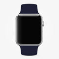 Sports Silicone Watch Band for Apple Watch 38 | 40 | 41 | 42mm S10 38 | 40 | 41 | 42mm S10 / Midnight Blue / M / L - Ktusu