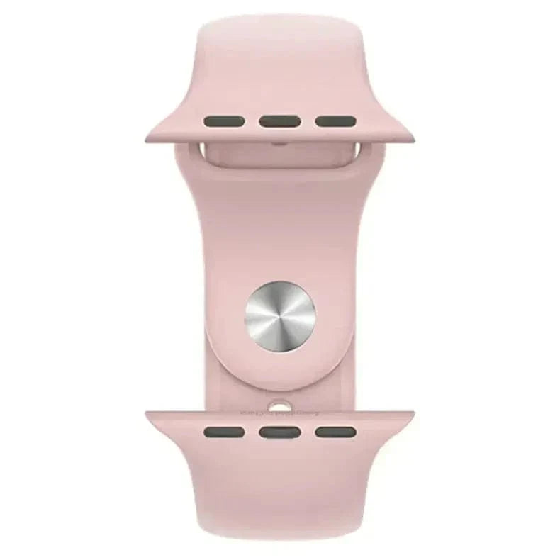 Sports Silicone Watch Band for Apple Watch 38 | 40 | 41 | 42mm S10 38 | 40 | 41 | 42mm S10 / Peach / M / L - Ktusu