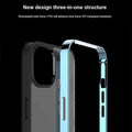 Square Electroplated Clear Hard Case for iPhone 13 - Ktusu