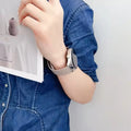 Stainless Steel Magnetic D-Buckle Band for Apple Watch 42 | 44 | 45 | Ultra 49 | 46mm S10 - Ktusu