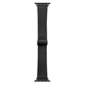Stainless Steel Magnetic D-Buckle Band for Apple Watch 42 | 44 | 45 | Ultra 49 | 46mm S10 42 | 44 | 45 | Ultra 49 | 46mm S10 / black - Ktusu