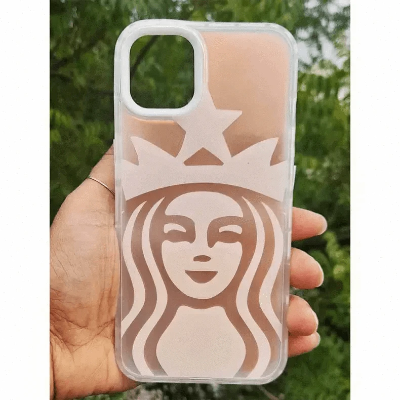 Starbucks Printed Matte Case for iPhone 14 Pro iPhone 14 Pro / Starbuks 5 - Ktusu