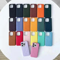 Stitch Leather Texture Hard Case for iPhone 13 - Ktusu