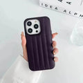 Stitch Leather Texture Hard Case for iPhone 13 - Ktusu