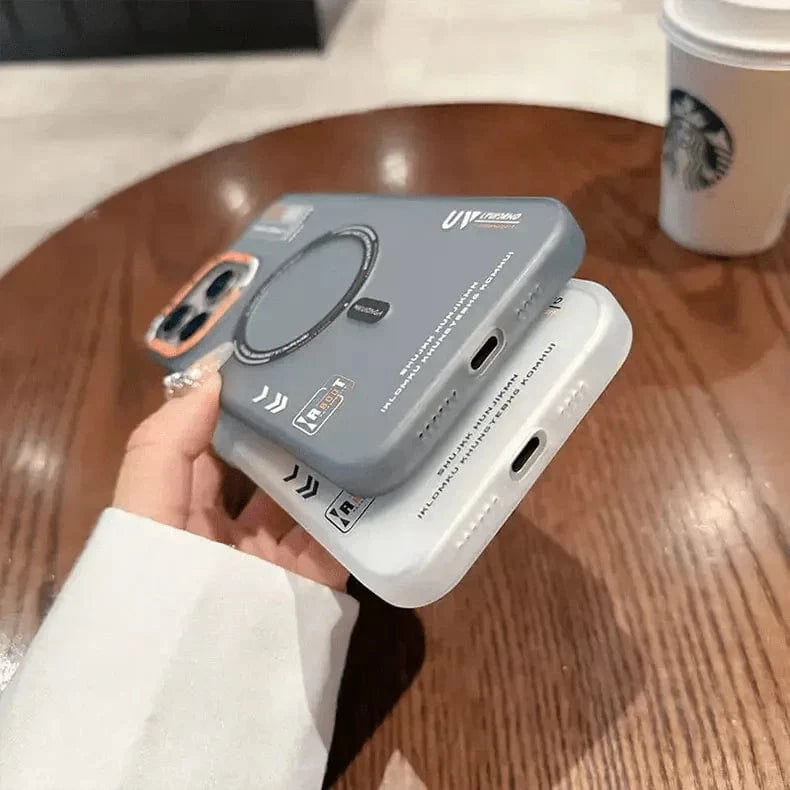 Tech Style Magnetic MagSafe Frosted Case for iPhone 15 - Ktusu