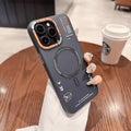 Tech Style Magnetic MagSafe Frosted Case for iPhone 15 iPhone 15 / Tech / Black - Ktusu