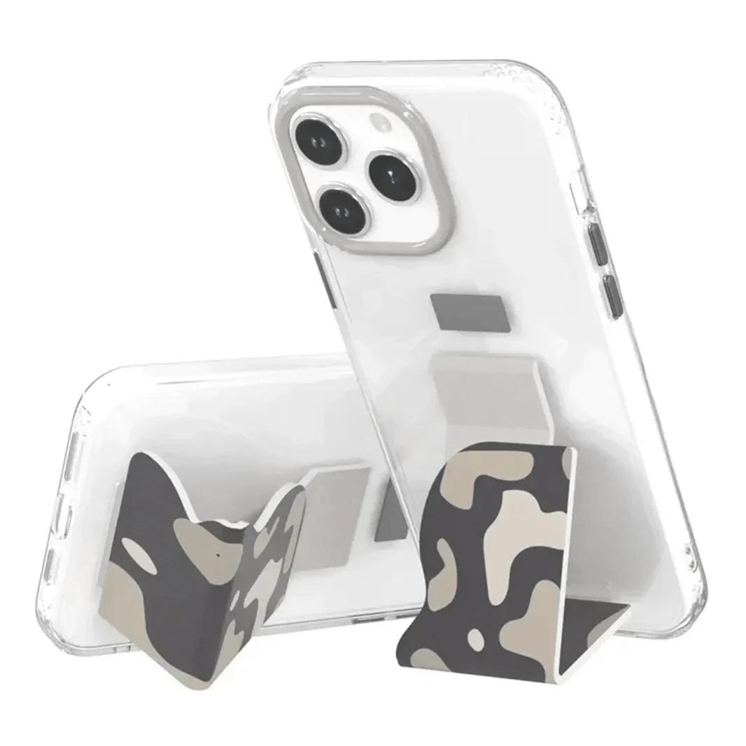 Tgvi'S Art Series Kickstand Hand Grip Case for iPhone 15 Pro - Ktusu