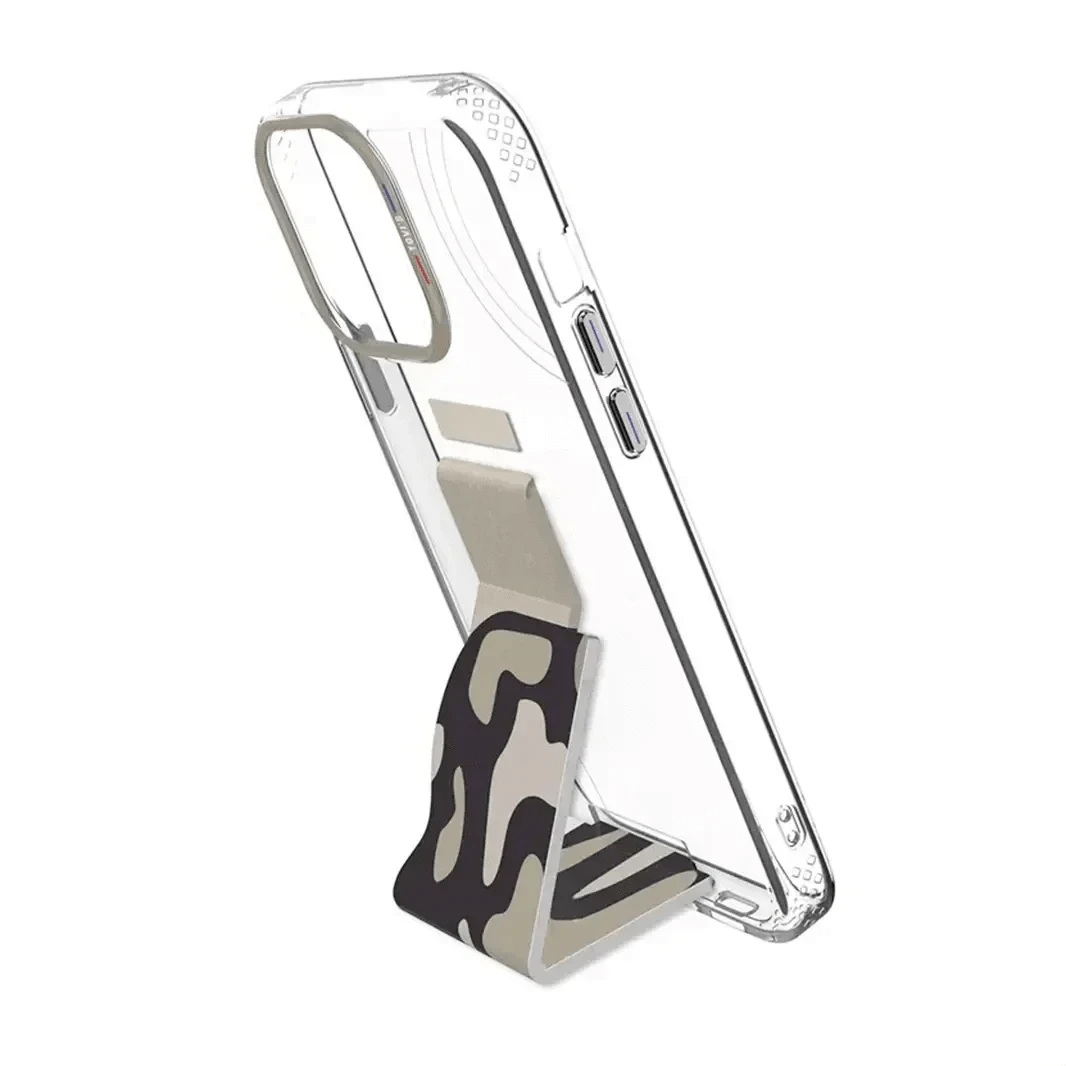 Tgvi'S Art Series Kickstand Hand Grip Case for iPhone 15 Pro - Ktusu