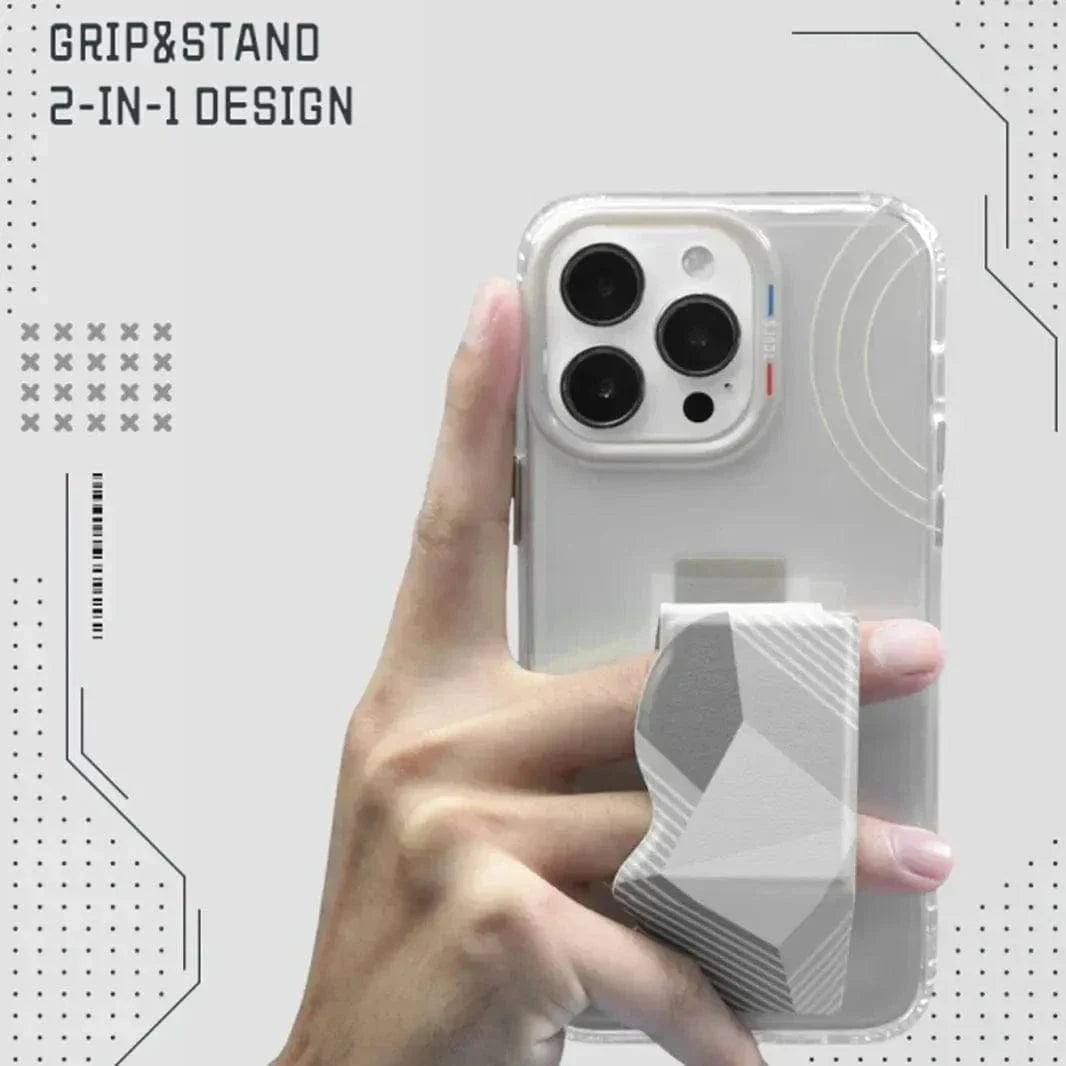 Tgvi'S Art Series Kickstand Hand Grip Case for iPhone 15 Pro - Ktusu