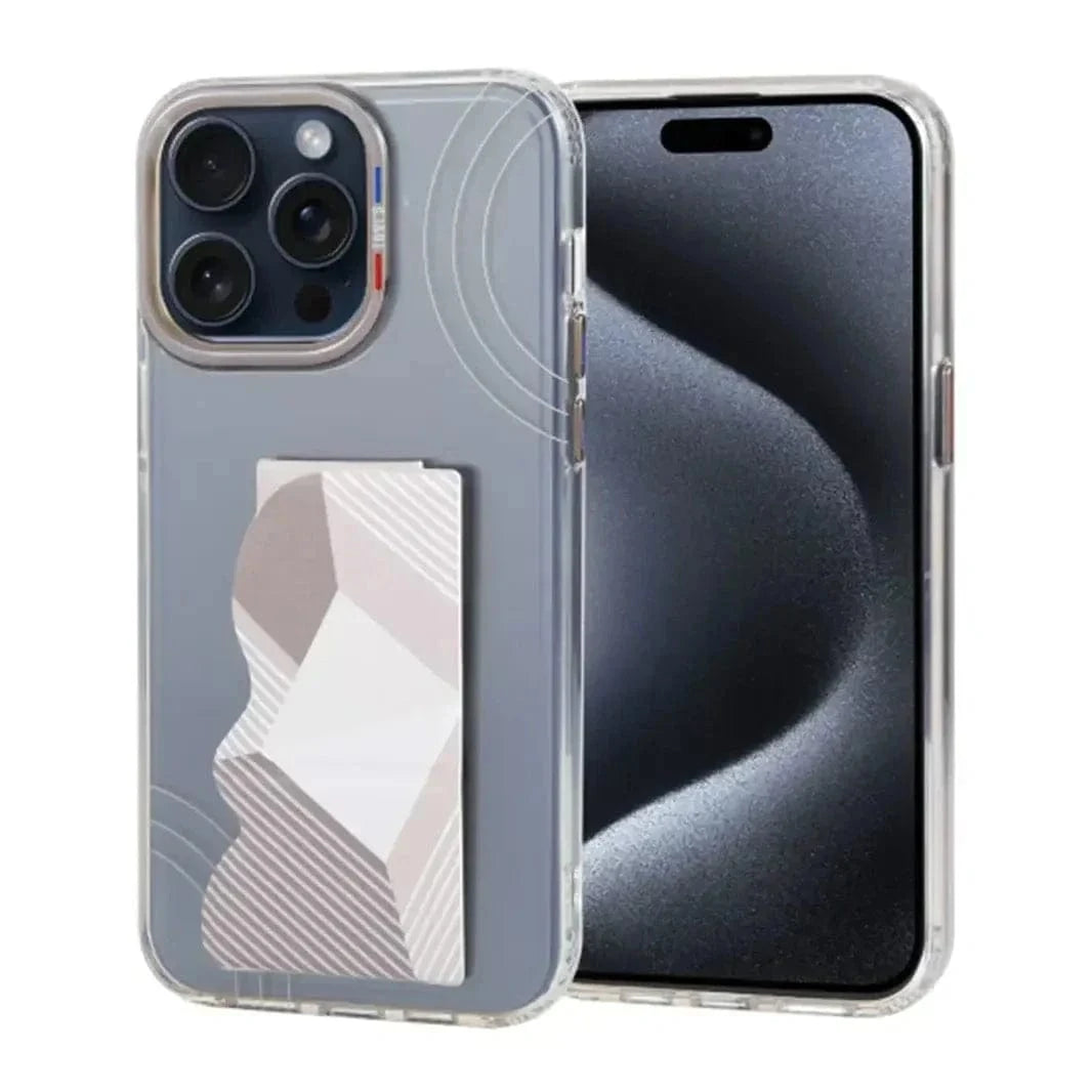 Tgvi'S Art Series Kickstand Hand Grip Case for iPhone 15 Pro iPhone 15 Pro / Cream - Ktusu