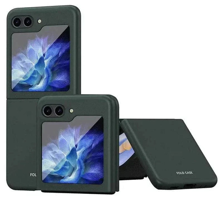 Thin Fit Matte hard Case for Samsung Z Flip4 Samsung Z Flip4 / Midnight Green - Ktusu