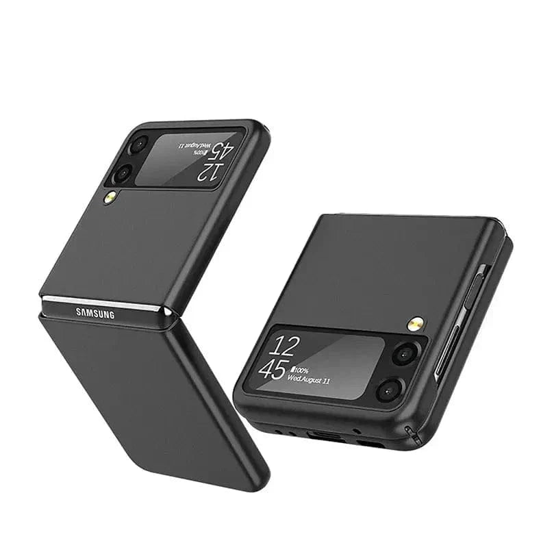 Thin Fit Matte hard Case for Samsung Z Flip4 Samsung Z Flip4 / Black - Ktusu