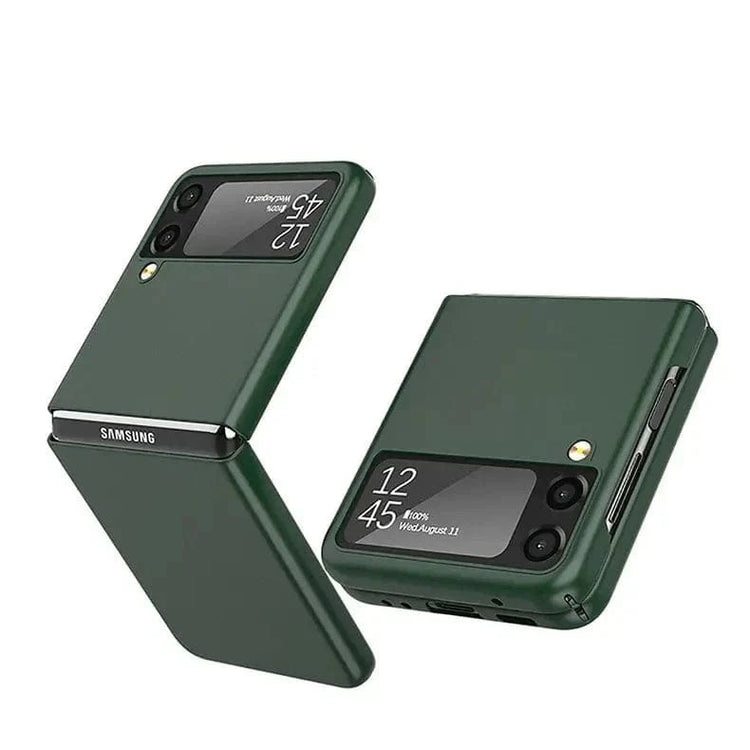Thin Fit Matte hard Case for Samsung Z Flip4 Samsung Z Flip4 / Midnight Green - Ktusu