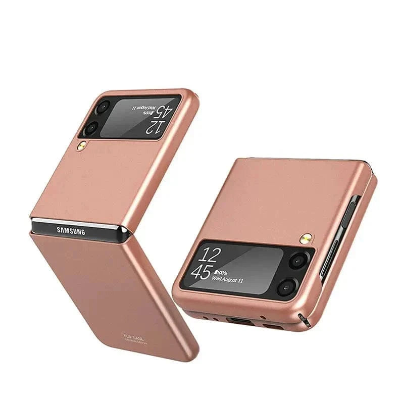 Thin Fit Matte hard Case for Samsung Z Flip4 Samsung Z Flip4 / Peach - Ktusu