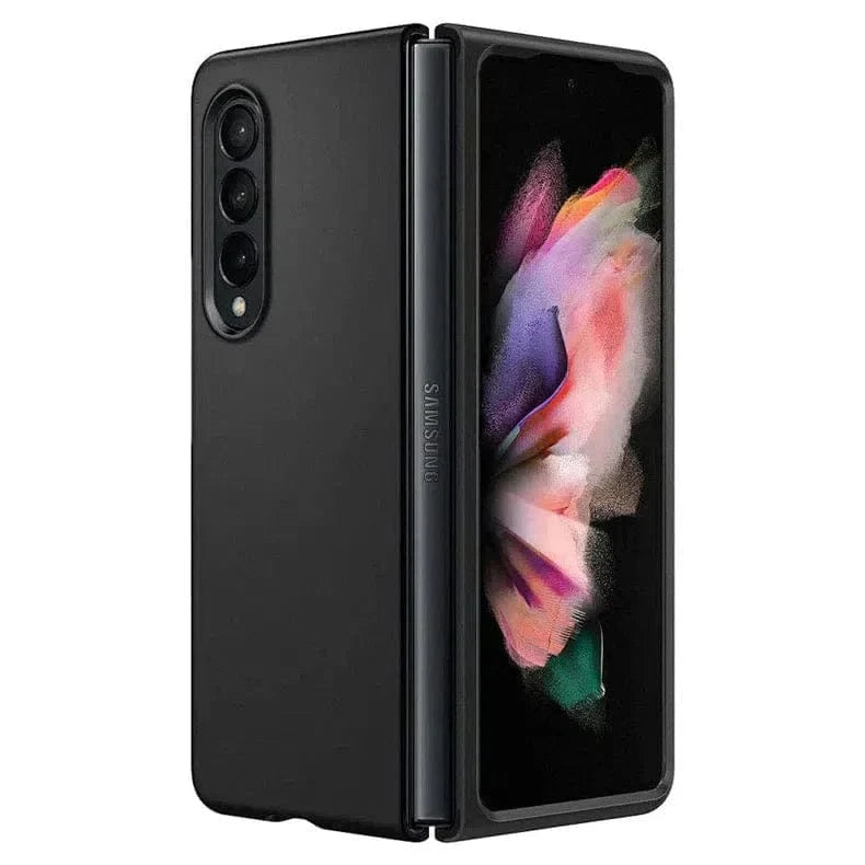 Thin Fit Matte Hard Case for Samsung Z Fold4 Samsung Z Fold4 / Black - Ktusu
