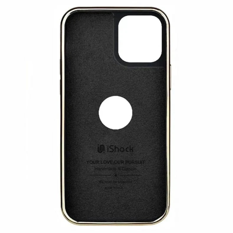 TPU Edges Glossy Keys PU Leather Hard Case for iPhone 11 - Ktusu